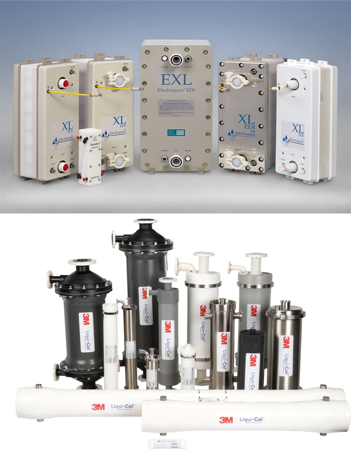 As authorised distributors, we supply Liqui-Cel® membrane contactors for dissolved gas removal and Electropure EDI modules for ionic removal.