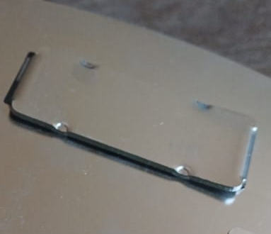 Rectangular valve, single-piece — product detail